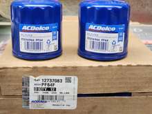 11 AC Delco oil filters for Gen 6 Camaro sell price $95.00. Contact Jim at jblonia@gmail.com, Located in Medina Ohio 44256