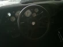 Grant gt steering wheel with Equus gauges