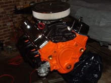 Engine after rebuild and right before being put in.