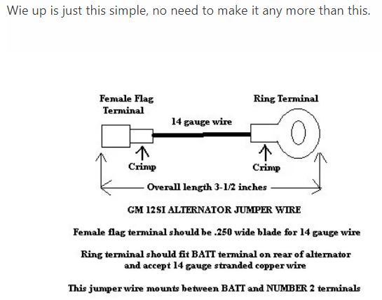 1 wire alternator 69 Z28 - Camaro Forums - Chevy Camaro Enthusiast Forum