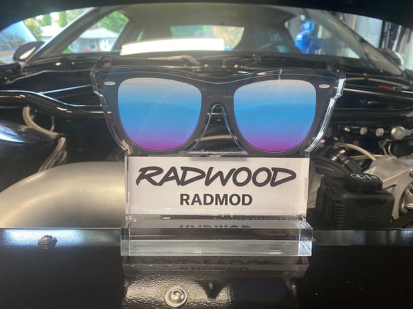 The car was awarded “Most Radical Modifications” at the 2023 Pacific Northwest RADwood show.