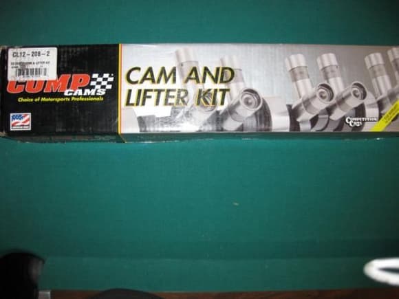 new Comp Cams camshaft