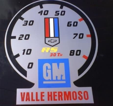 este  es un amblema de un club al kual pertenesco en mi cuidad  yo soi de  valle hermoso tamaulipas mexico

           &quot;CLUB GENERAL MOTORS VALLE HERMOSO&quot;