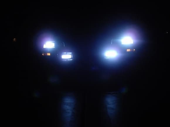 Night time HID lights