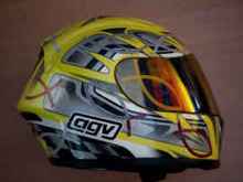 AGV helmet.