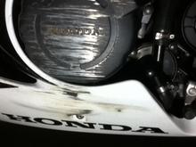 thank god for frame sliders. the best part u can ever buy for a bike