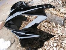 Front fairing repaired
