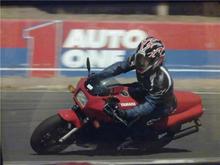 This is my RZ500 is me on Eastern Creek not sure on witch turn,it was only my second track day so not going to hard..