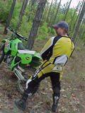 "Washing" my son's bike