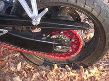 My Red Rear 48T Sprocket