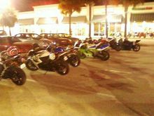 Bike night get-togethers = fun times