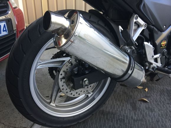 2012 CBR250 with DELKEVIC