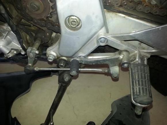 Gear Shifter and Foot Peg