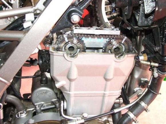 The bigbore in progress