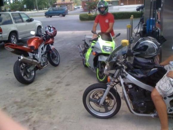 Gettin some gas