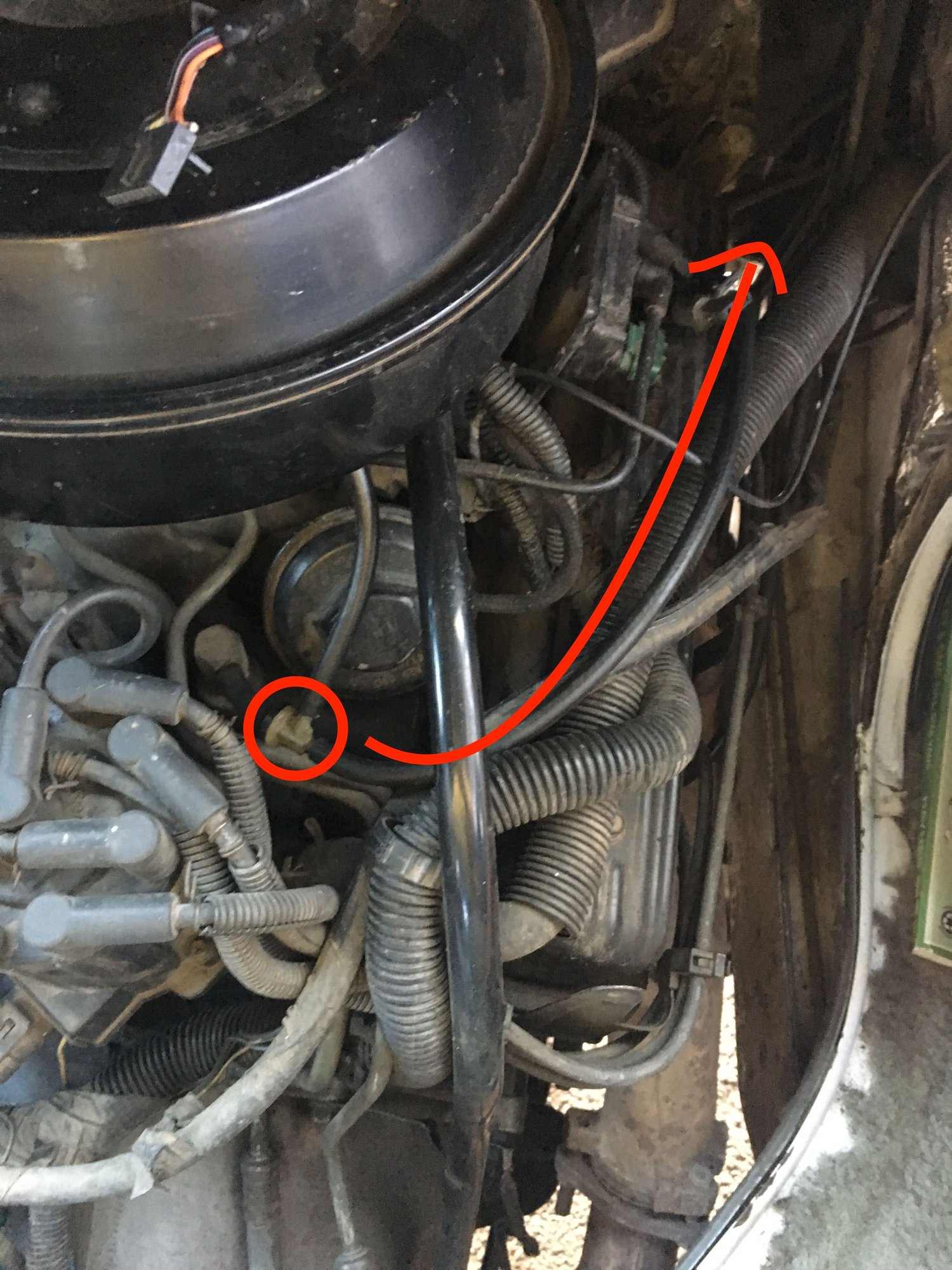 Vacuum hose disconnected Chevrolet Forum Chevy Enthusiasts Forums