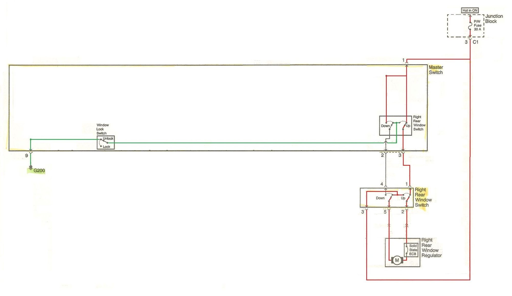 Tracker 101: intro to the power window switches - Chevrolet Forum