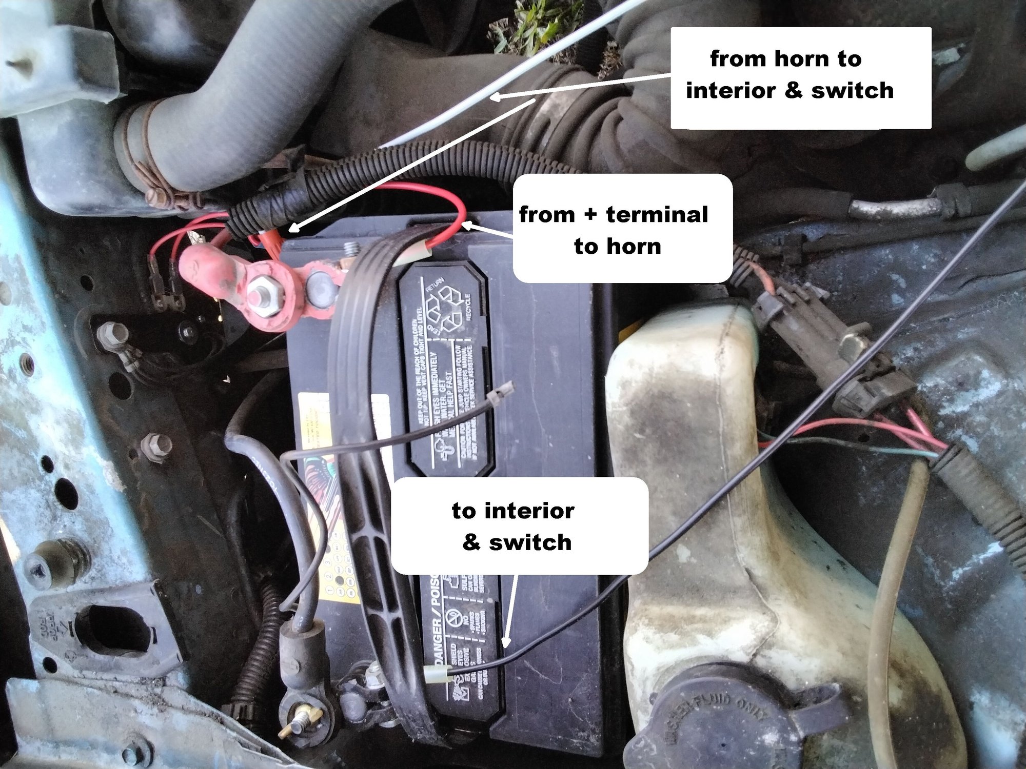 How I have wired so far.