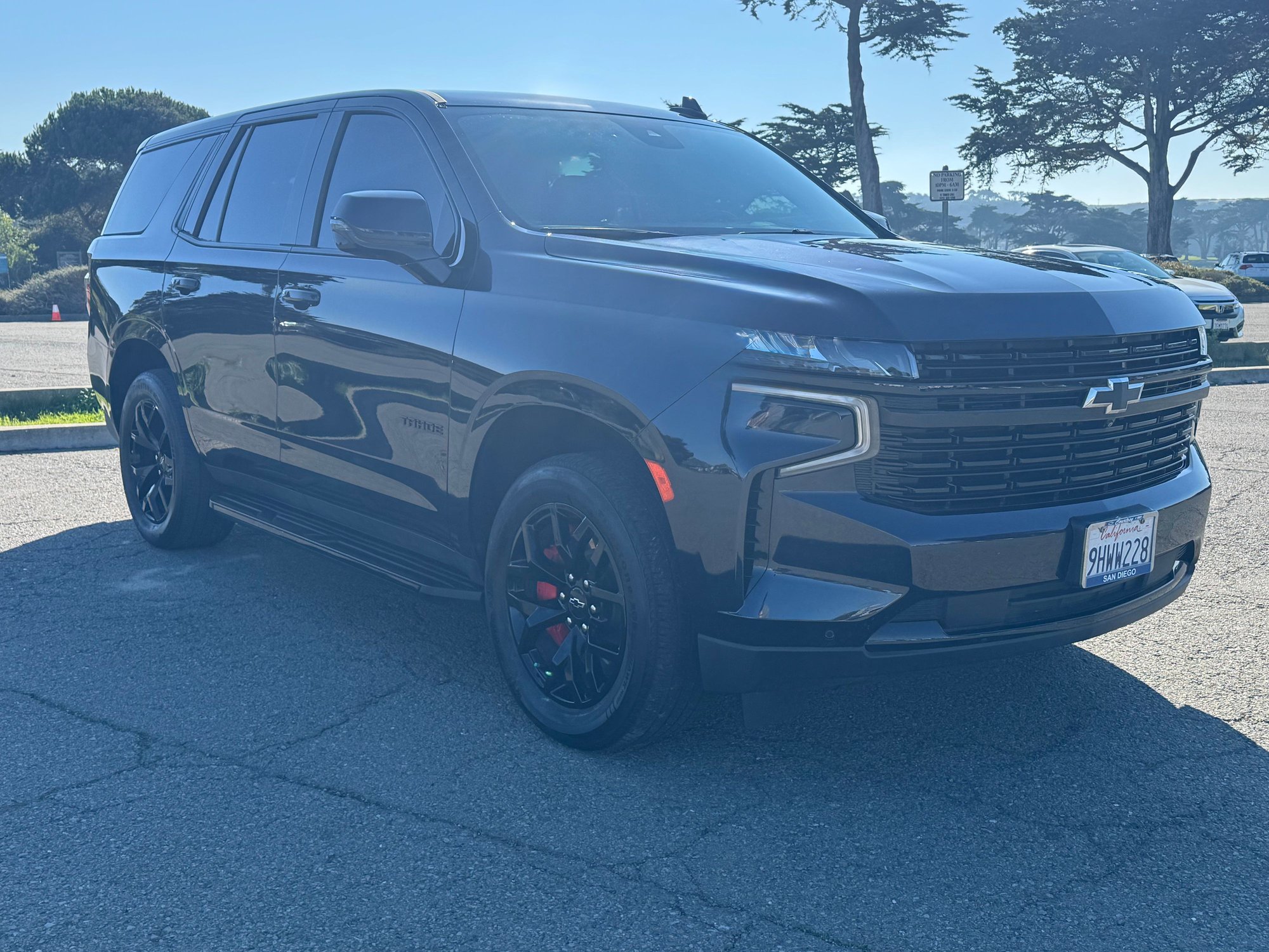 2023 Chevrolet Tahoe - 2023 Chevrolet Tahoe RST - Used - VIN 1GNSKRKL3PR466890 - 18,500 Miles - 8 cyl - 4WD - Automatic - SUV - Blue - San Francisco, CA 94127, United States