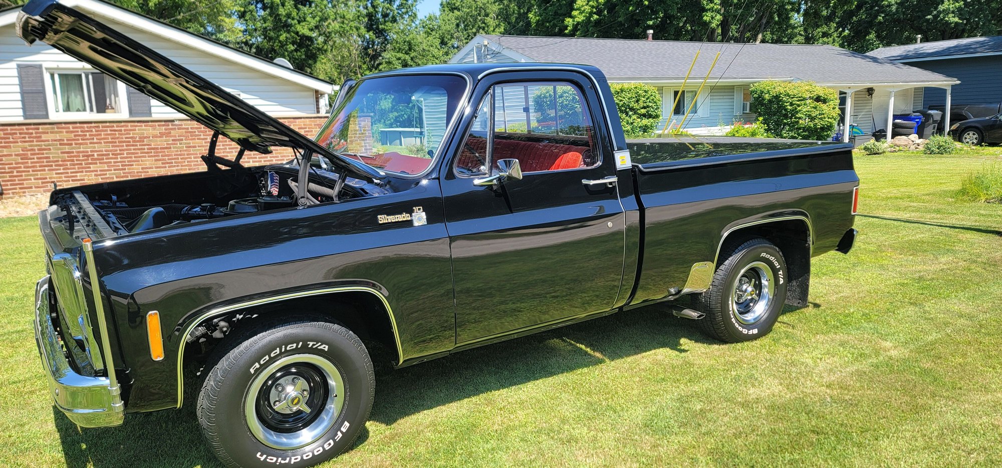 1979 Chevrolet C10 - Chevy C10 - Used - VIN 1g1fh1r78j0179097 - 66,000 Miles - 8 cyl - 2WD - Automatic - Truck - Black - Mogadore, OH 44260, United States