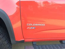 Z71 Placement and color change
