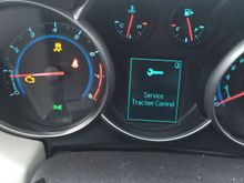 Just picked it up from the dealer for the messages you see. When I got home they came back on