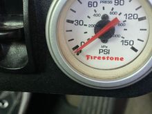 After Market Compressor - Firestone Air Command I - Analog Gauge w/ Light-Duty Compressor - Single Function - 130 psi