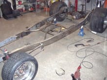 Start of the roadster chassis
