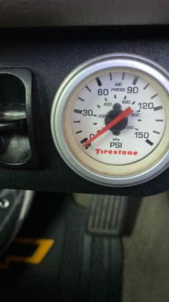 After Market Compressor - Firestone Air Command I - Analog Gauge w/ Light-Duty Compressor - Single Function - 130 psi