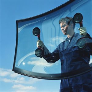 Front glass