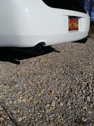 Black Tailpipes