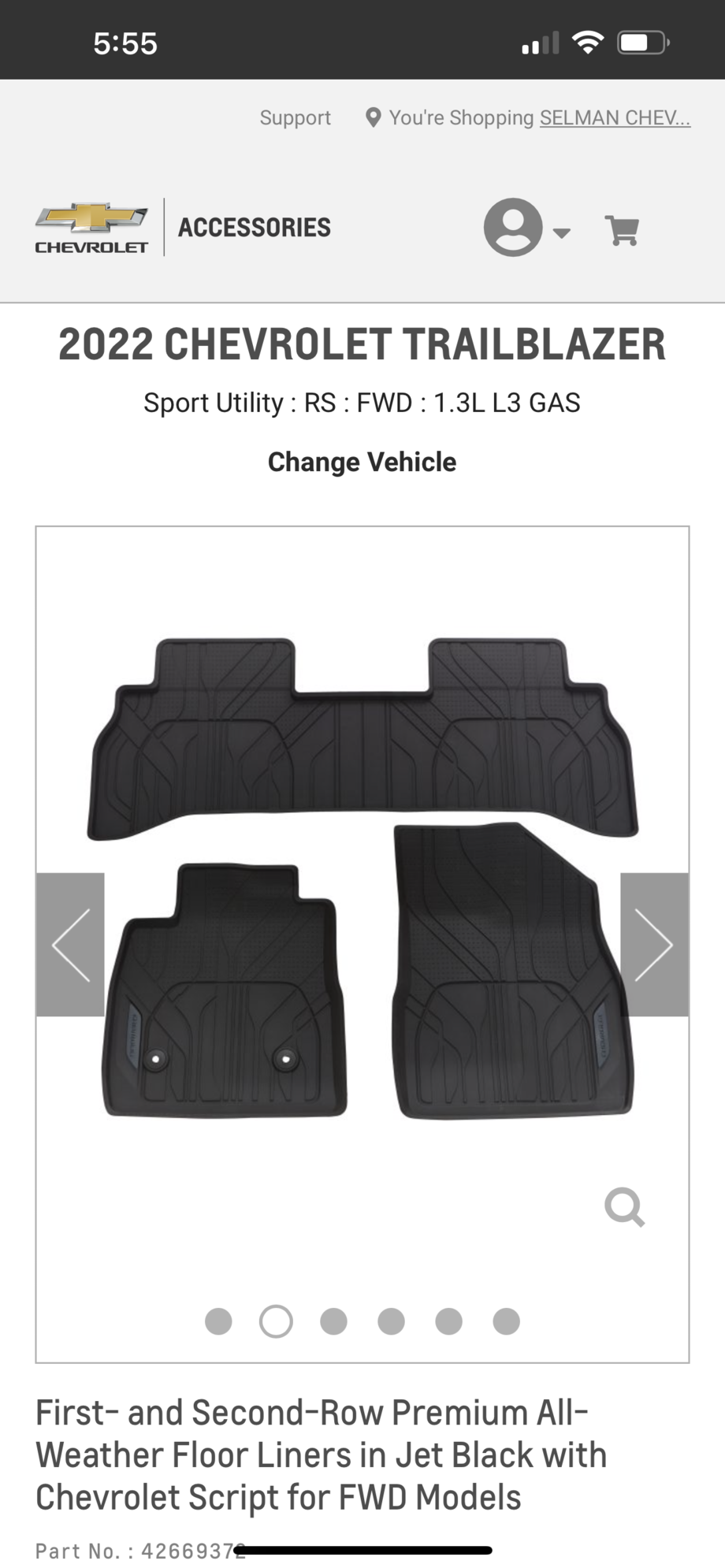 Accessories - 2022 Chevrolet Trailblazer - Used - 2021 to 2022 Chevrolet Trailblazer - Irvine, CA 92603, United States