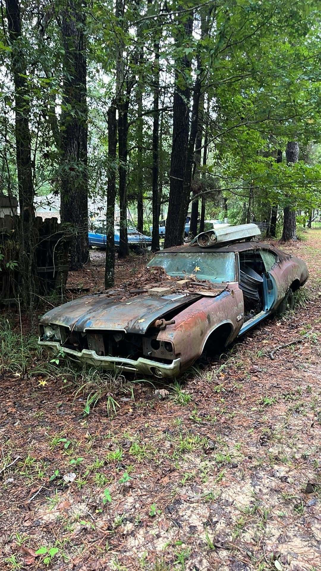 Sitting in my friends yard for I dont know how long. Was last inspected in 88 though.