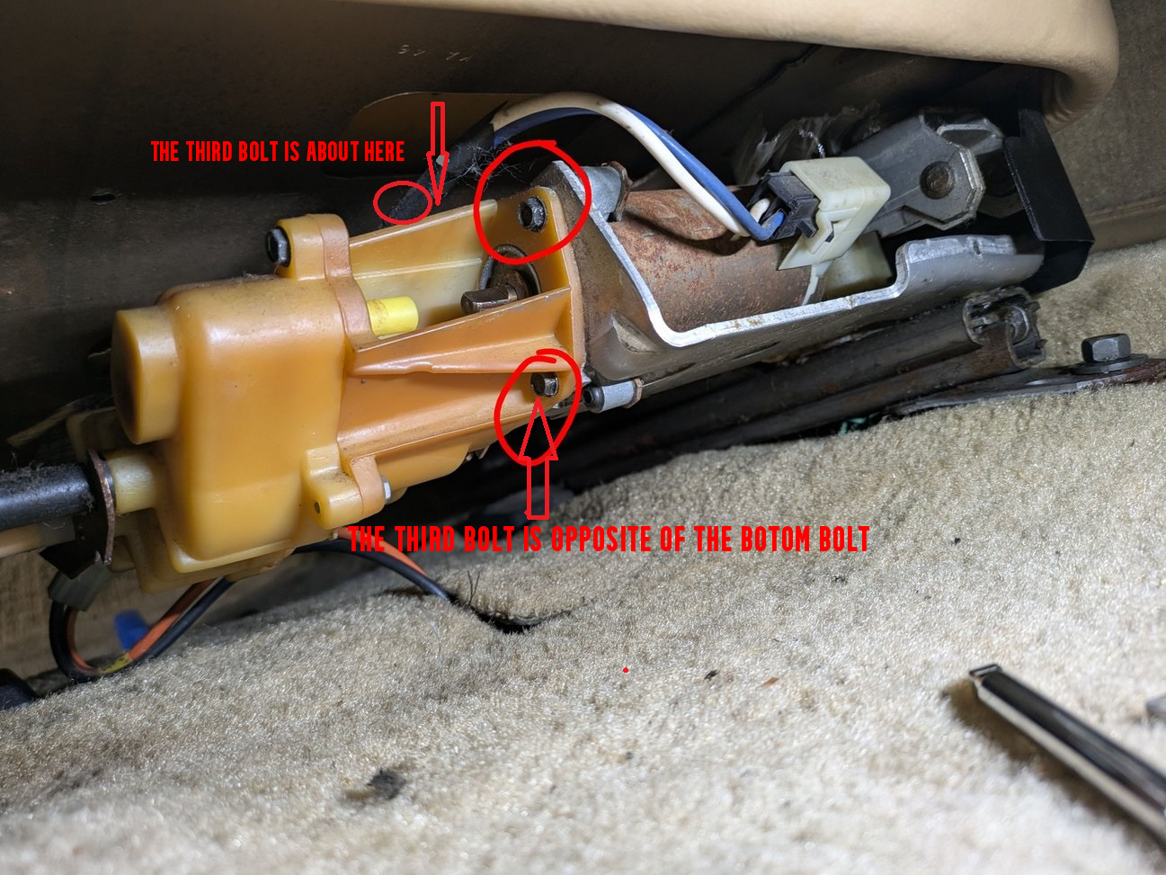 Motor Housing 7 mm bolts (Three).