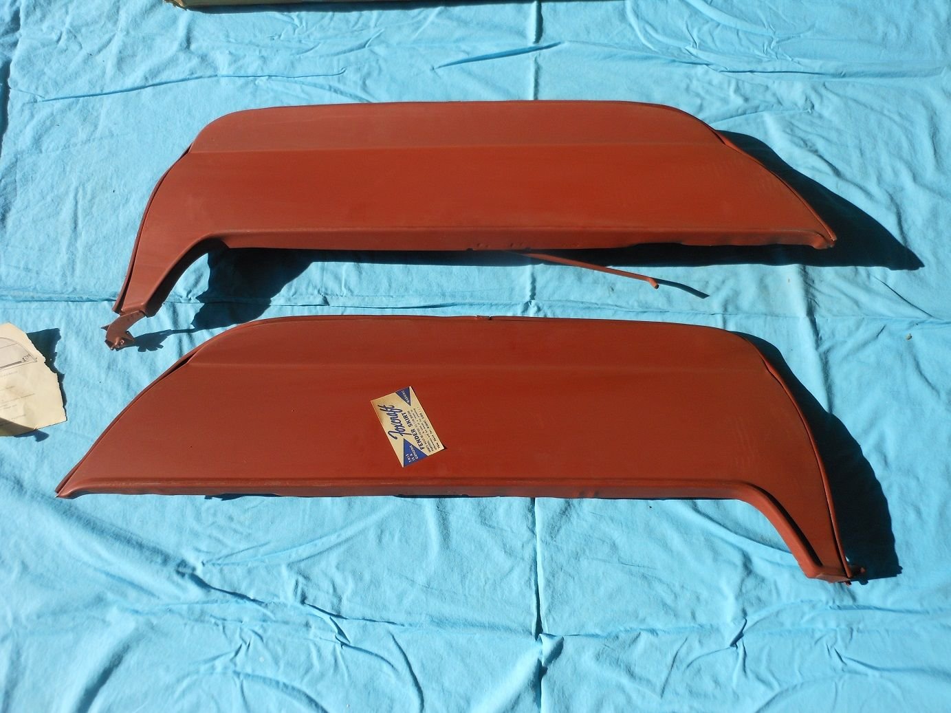 1958 Oldsmobile NOS Foxcraft Fender Skirts