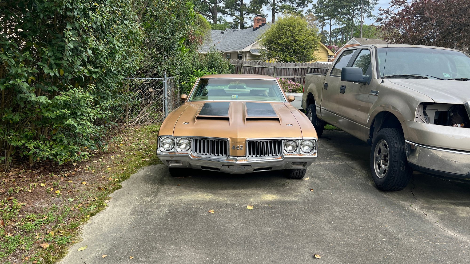 Front end of 1970 442