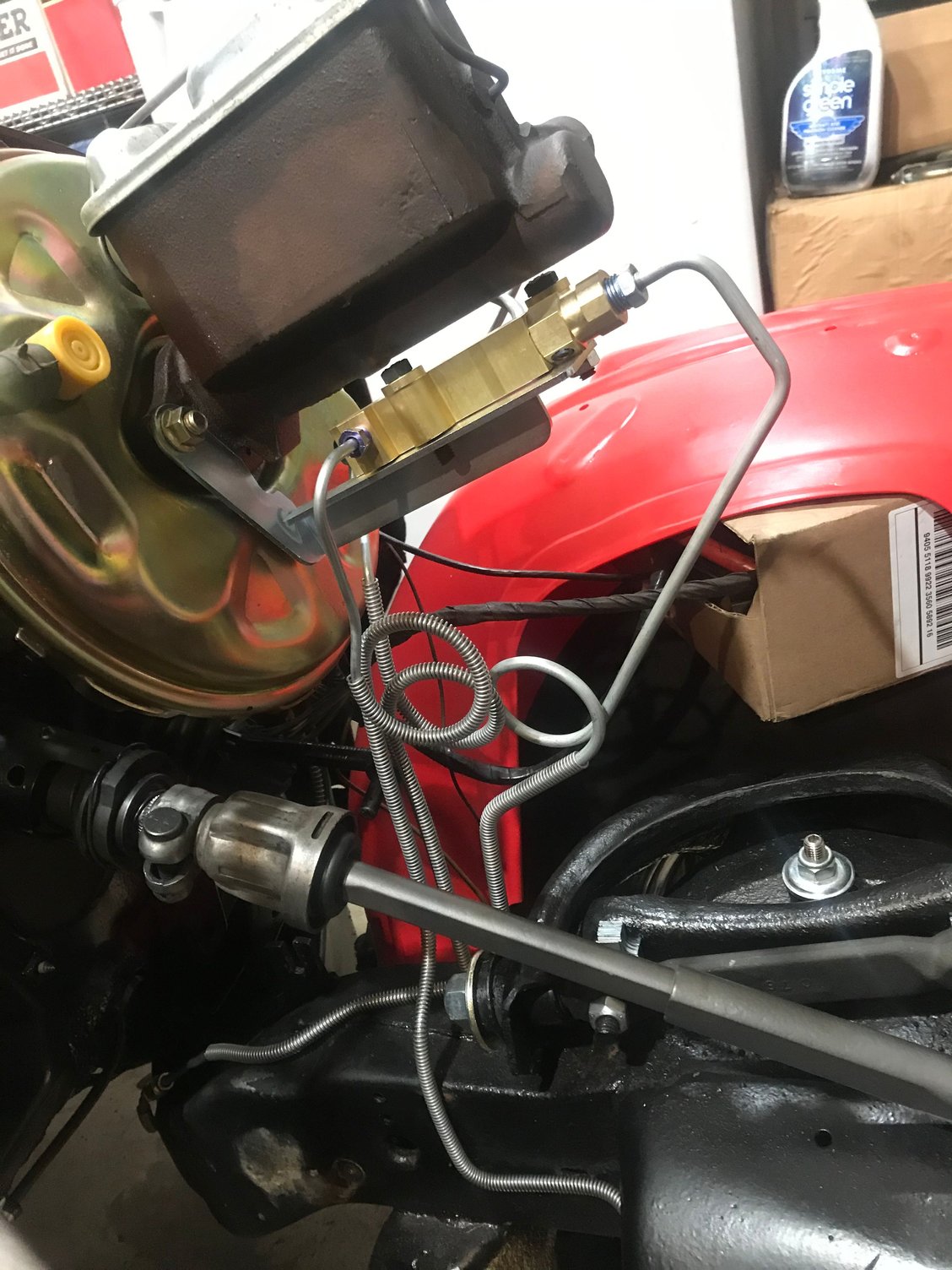 Proportioning Valve Relocation Lines?