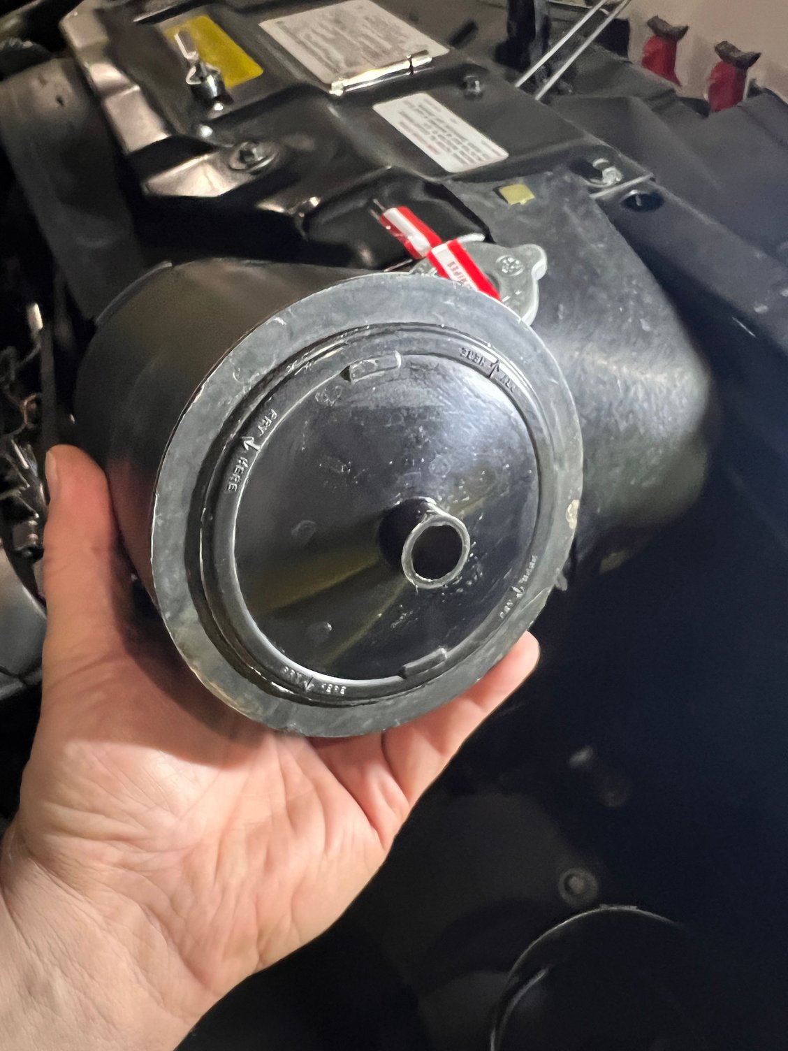 Evap canister filter replacement question 樂