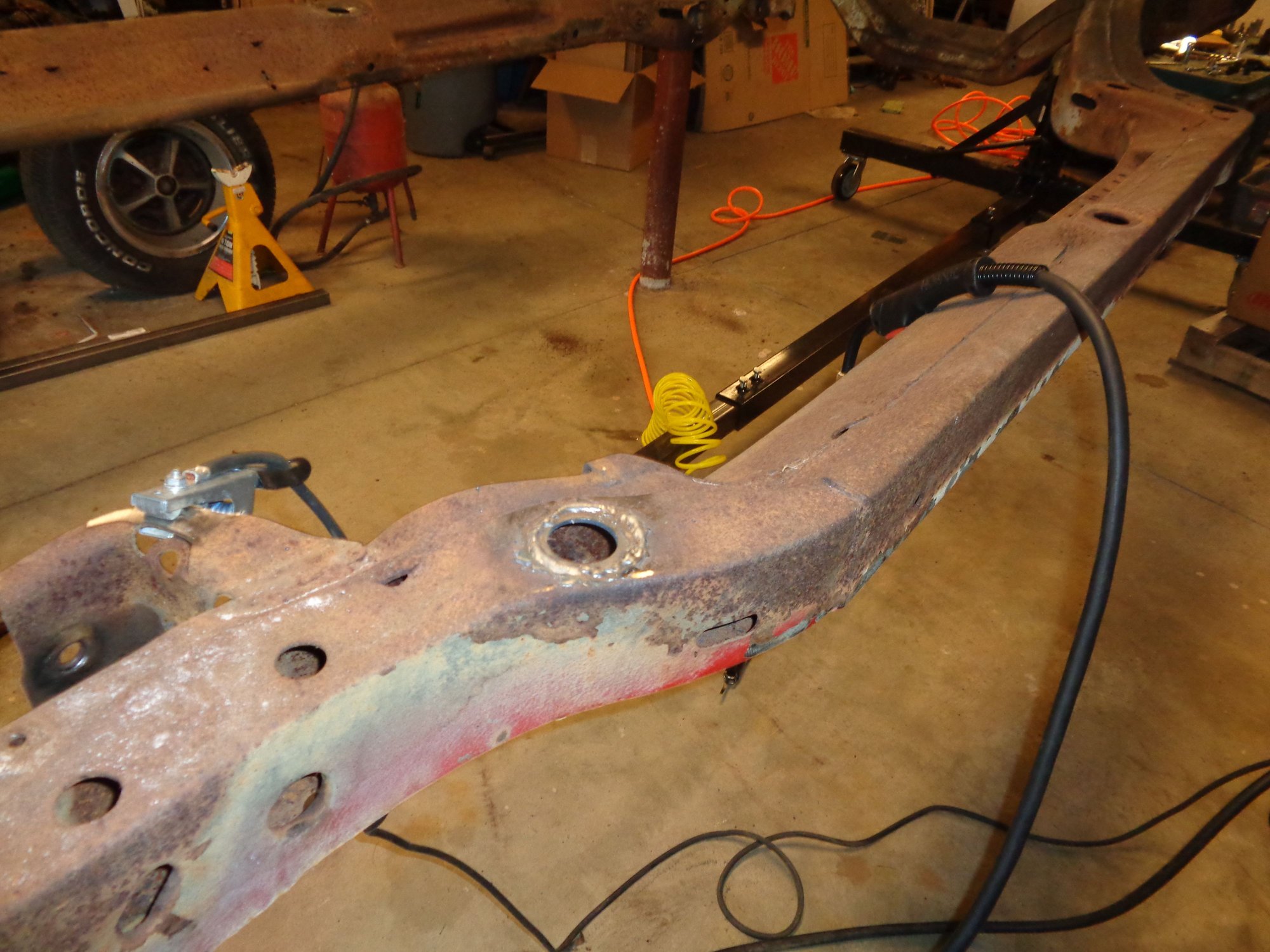 Frame body mount repair