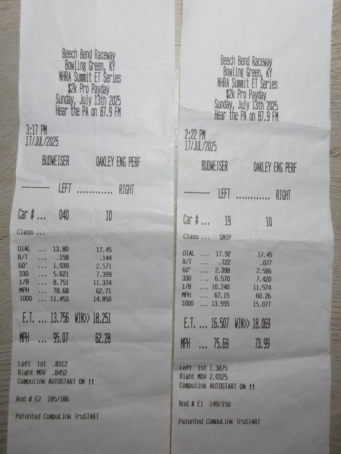 I was Car 10