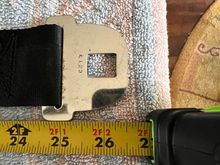 Bay Trim belt, 26-1/2” long, no date visible