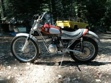 1969 Alta Trials Bike only motorcycle built in Wales. I live in Alta, so why not?