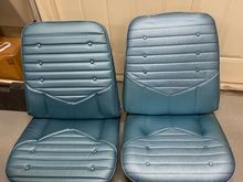 Recovered seat with Legendary cover on your left. PUI cover on the right. 