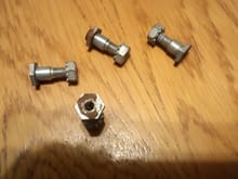 The factory bolts