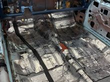 Flatline sound deadening front