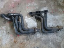 olds 350 V8 headers and bolts.  $120.00