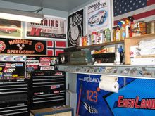 Some pics of my Tiny Garage the shop....