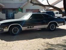 Here's a side view in from of my parents house.