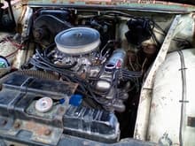 Edelbrock carb and air cleaner