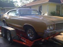 '71 Cutlass just purchased
